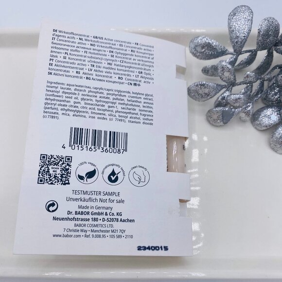 Babor Ampoule Concentrate Perfect Glow, Smooth, Radiant, NEW - Sample 2 ml. - Picture 3 of 11